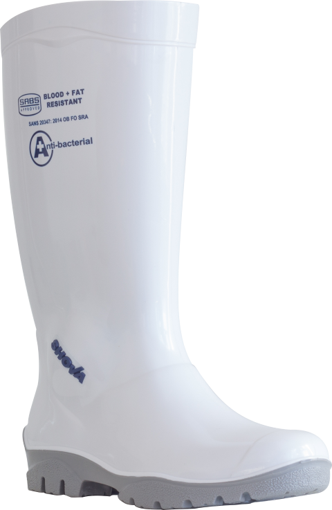 MAXISAFE GUMBOOT SHOVA WHITE NON-SAFETY SIZE 10 